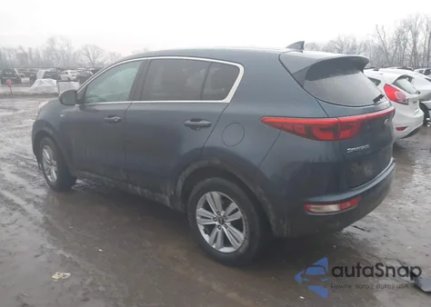 2017 Kia Sportage Lx from USA, damaged, VIN KNDPMCAC4H7205417
